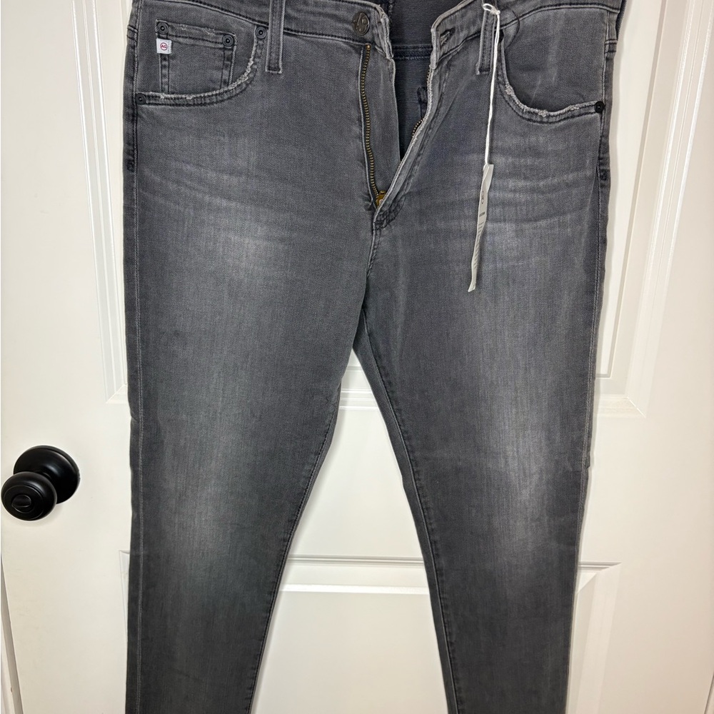 Ag Adriano Goldschmied Charcoal Denim Jeans